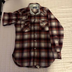 Vintage Pendleton Western Wear Flannel
